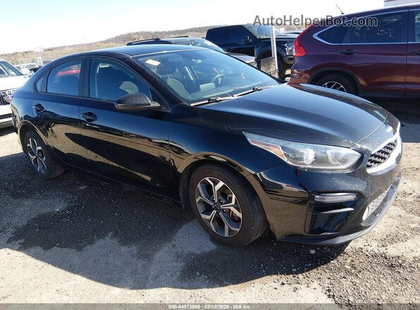 3KPF24AD8LE237697 2020 KIA FORTE Черный Передняя правая четверть