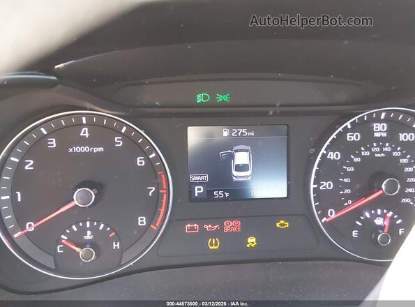 3KPF24AD8LE237697 2020 KIA FORTE Черный Вид задних сидений