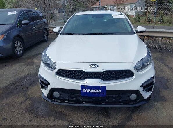 3KPF24AD9ME299904 2021 KIA FORTE Белый Вид щитка приборов