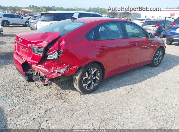 3KPF24AD9ME359003 2021 KIA FORTE Бордовый Задняя правая четверть