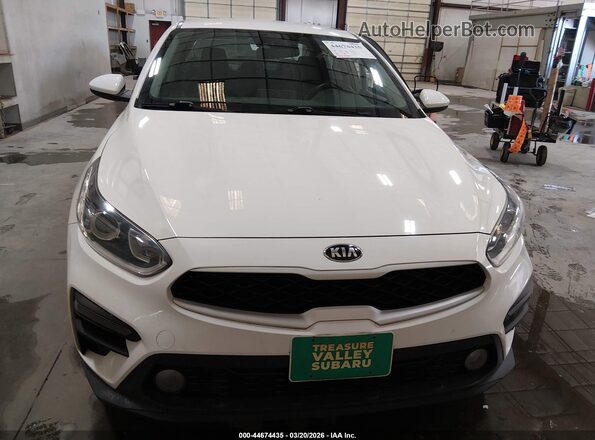 3KPF24ADXKE010025 2019 KIA FORTE White Vista del cuadro de instrumentos