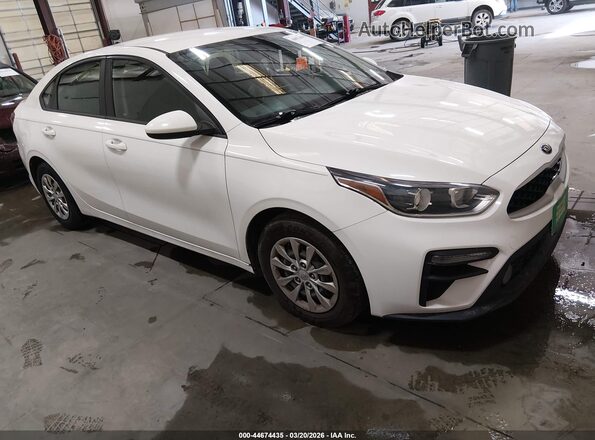3KPF24ADXKE010025 2019 KIA FORTE White Delantero derecho