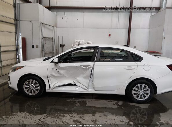 3KPF24ADXKE010025 2019 KIA FORTE White Vista interior de 360 grados