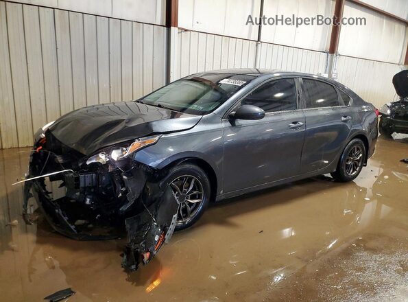 3KPF24ADXKE079765 2019 KIA FORTE Серый Передняя левая четверть
