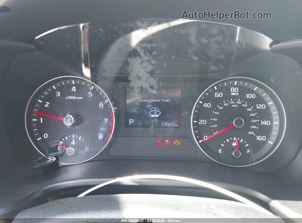 3KPF24ADXLE205656 2020 KIA FORTE Белый Вид задних сидений