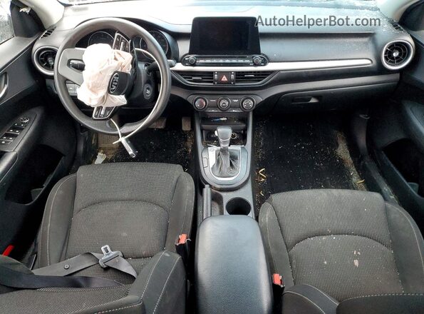 3KPF24ADXME332134 2021 KIA FORTE White Dashboard view