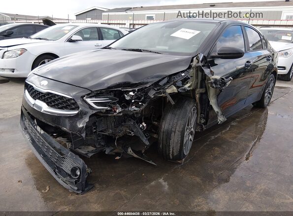 3KPF34AD0KE012234 2019 KIA FORTE Черный Передняя левая четверть