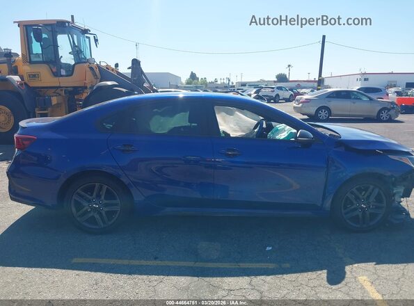 3KPF34AD0LE170879 2020 KIA FORTE Синий Вид щитка приборов