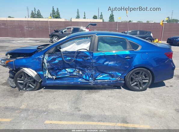 3KPF34AD0LE170879 2020 KIA FORTE Синий Вид задней части салона