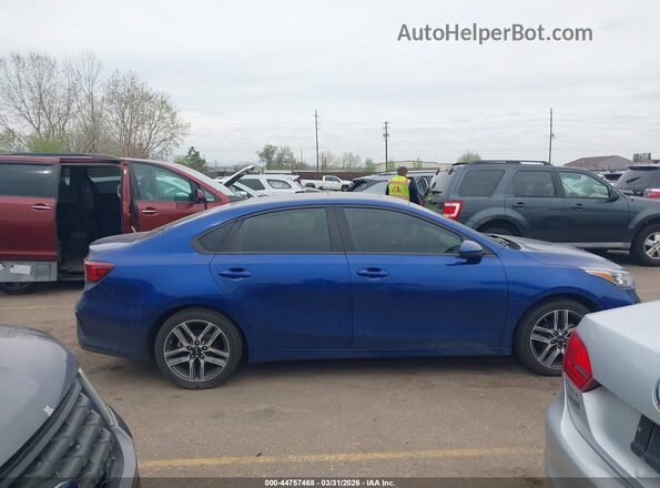 3KPF34AD1KE035490 2019 KIA FORTE Синий Вид задней части салона