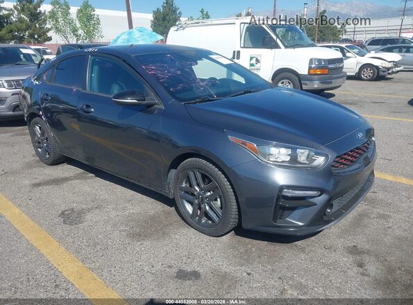 3KPF34AD1LE247050 2020 KIA FORTE Коричневый Передняя правая четверть