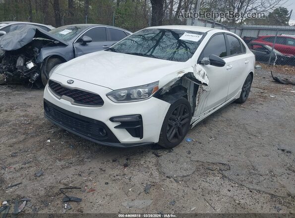 3KPF34AD3ME368132 2021 KIA FORTE White Передня ліва чверть