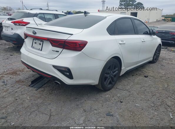 3KPF34AD3ME368132 2021 KIA FORTE White Задня права чверть
