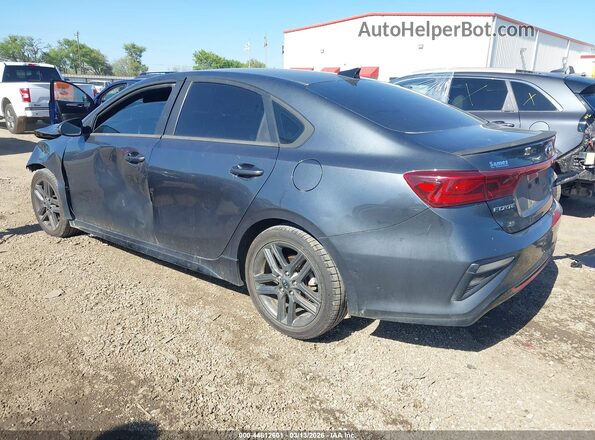3KPF34AD4ME358144 2021 KIA FORTE Серый Задняя левая четверть