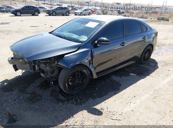 3KPF34AD5ME294115 2021 KIA FORTE Blue Front left
