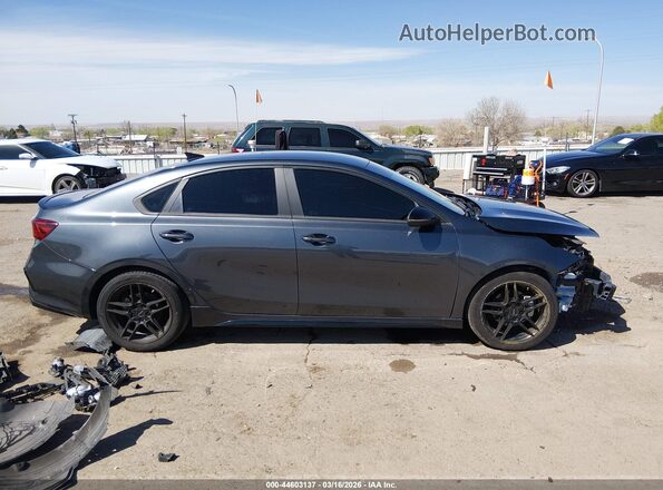 3KPF34AD5ME294115 2021 KIA FORTE Blue Rear interior view