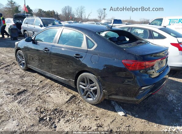 3KPF34AD7ME283228 2021 KIA FORTE Черный Задняя левая четверть