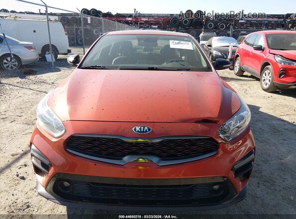 3KPF34ADXLE141602 2020 KIA FORTE Красный Вид щитка приборов