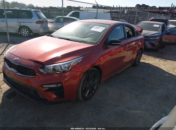 3KPF34ADXLE141602 2020 KIA FORTE Красный Передняя левая четверть
