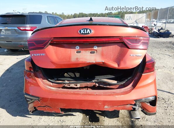 3KPF34ADXLE141602 2020 KIA FORTE Красный Вид спереди