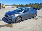 2021 Kia Forte Gt Gray vin: 3KPF44AC3ME376770