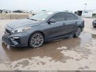 2020 Kia Forte Gt Gray vin: 3KPF44AC6LE212525