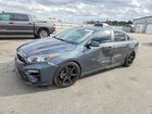 2021 Kia Forte Gt Gray vin: 3KPF44AC7ME390123