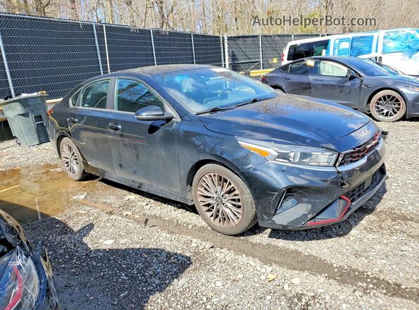 3KPF54AD0NE490037 2022 KIA FORTE Черный Передняя правая четверть