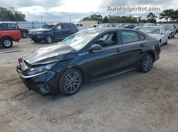 3KPF54AD0PE609434 2023 KIA FORTE Черный Передняя левая четверть