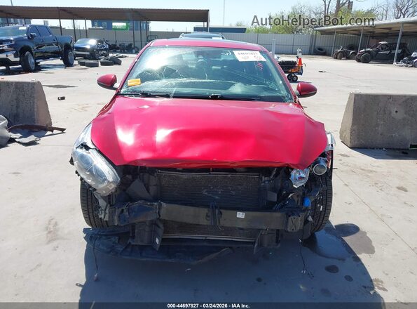 3KPF54AD1ME384467 2021 KIA FORTE Красный Вид спереди