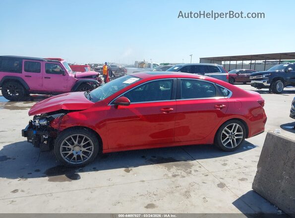 3KPF54AD1ME384467 2021 KIA FORTE Красный 