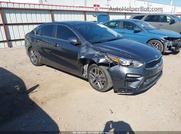 3KPF54AD4ME415047 2021 KIA FORTE Серый Передняя правая четверть