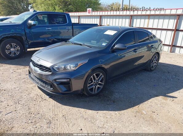 3KPF54AD4ME415047 2021 KIA FORTE Серый Передняя левая четверть