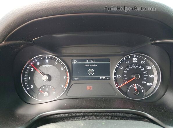 3KPF54AD6RE835464 2024 KIA FORTE Серый Вид щитка приборов
