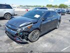 2022 Kia Forte Gt-line Серый vin: 3KPF54AD7NE479021