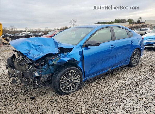 3KPF54AD8RE704049 2024 KIA FORTE Синий Передняя левая четверть