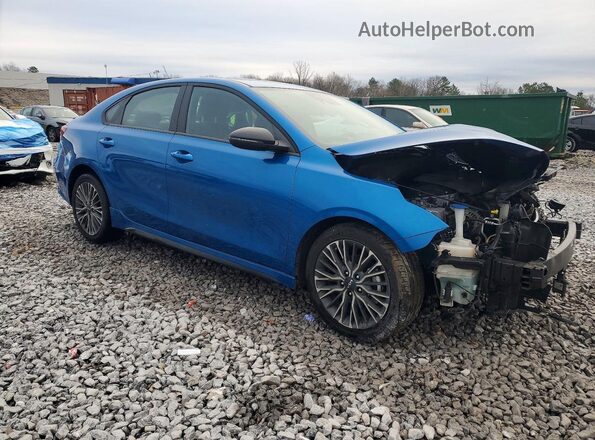 3KPF54AD8RE704049 2024 KIA FORTE Синий Передняя правая четверть