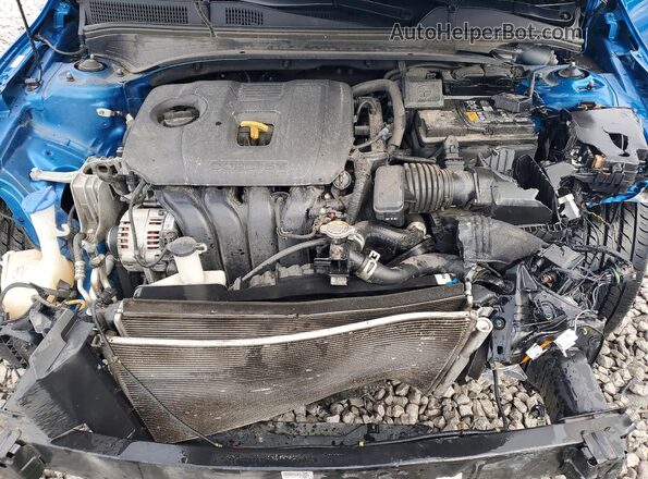 3KPF54AD8RE704049 2024 KIA FORTE Синий Вид задней части салона