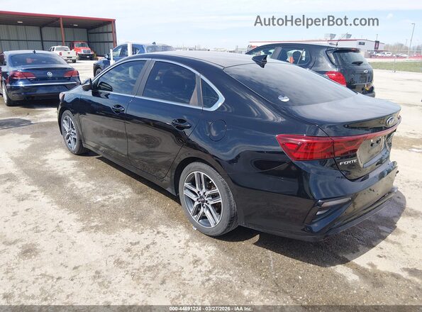 3KPF54AD9LE150480 2020 KIA FORTE Black Задня ліва чверть