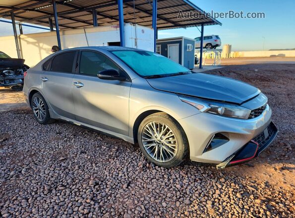 3KPF54AD9NE437059 2022 KIA FORTE Gray Przód prawy