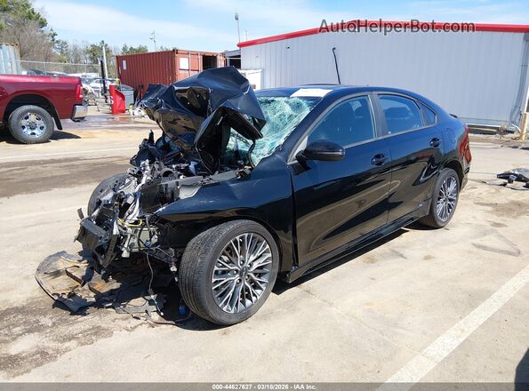 3KPF54AD9RE791248 2024 KIA FORTE Черный Передняя левая четверть