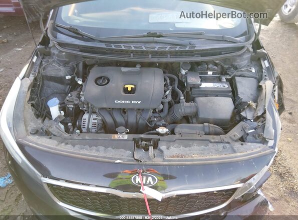 3KPFK4A77HE052607 2017 KIA FORTE Черный Вид сзади