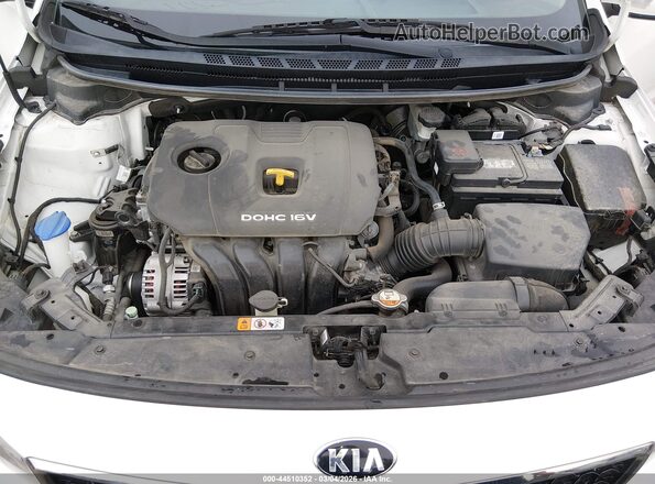 3KPFL4A70HE035192 2017 KIA FORTE Белый Вид сзади