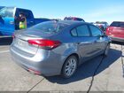 2017 Kia Forte S Серый vin: 3KPFL4A72HE033458
