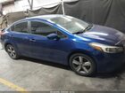 2018 Kia Forte Lx Синий vin: 3KPFL4A7XJE241285