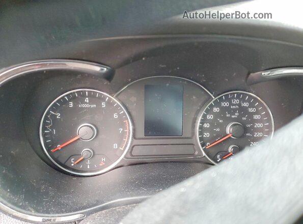 3KPFL4A80JE252675 2018 KIA FORTE Серый Вид щитка приборов