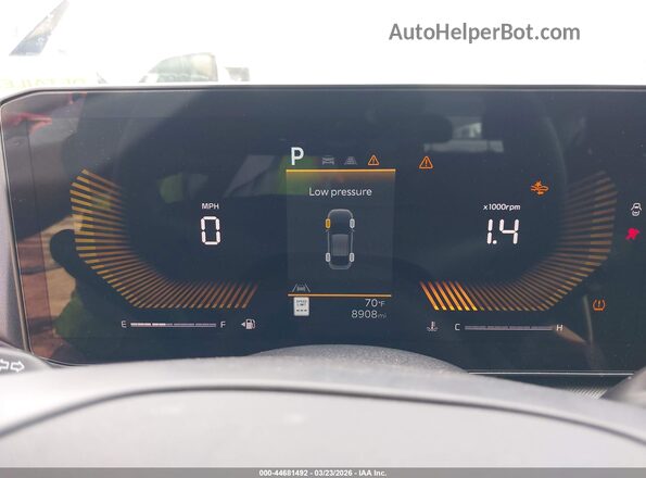 3KPFT4DE1SE169968 2025 KIA K4 Синий Вид задних сидений