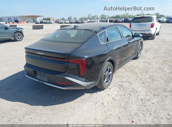 3KPFT4DE3SE145137 2025 KIA K4 Черный Задняя правая четверть