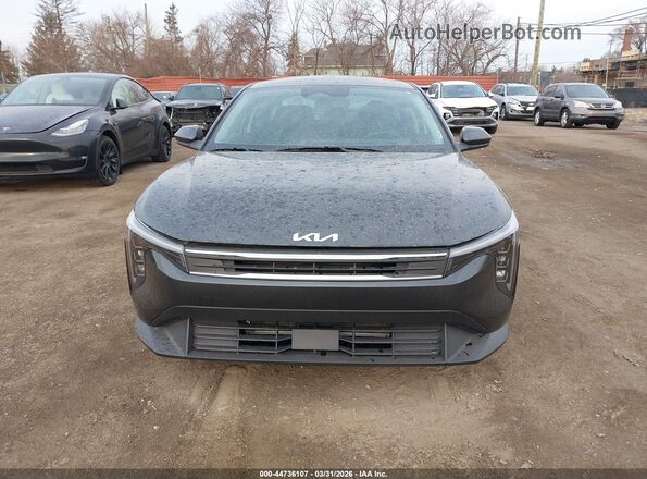 3KPFT4DE4SE169446 2025 KIA K4 Gray Вид щитка приладів