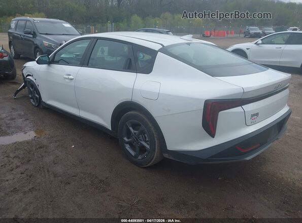3KPFT4DE8SE116152 2025 KIA K4 Белый Задняя левая четверть